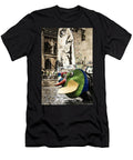 France Paris Chatelet Les Halles Pompidou Center Beaubourg Details of the Stravinsky Fountain At George Pompidou Museum Alessandro Saffo T-Shirt