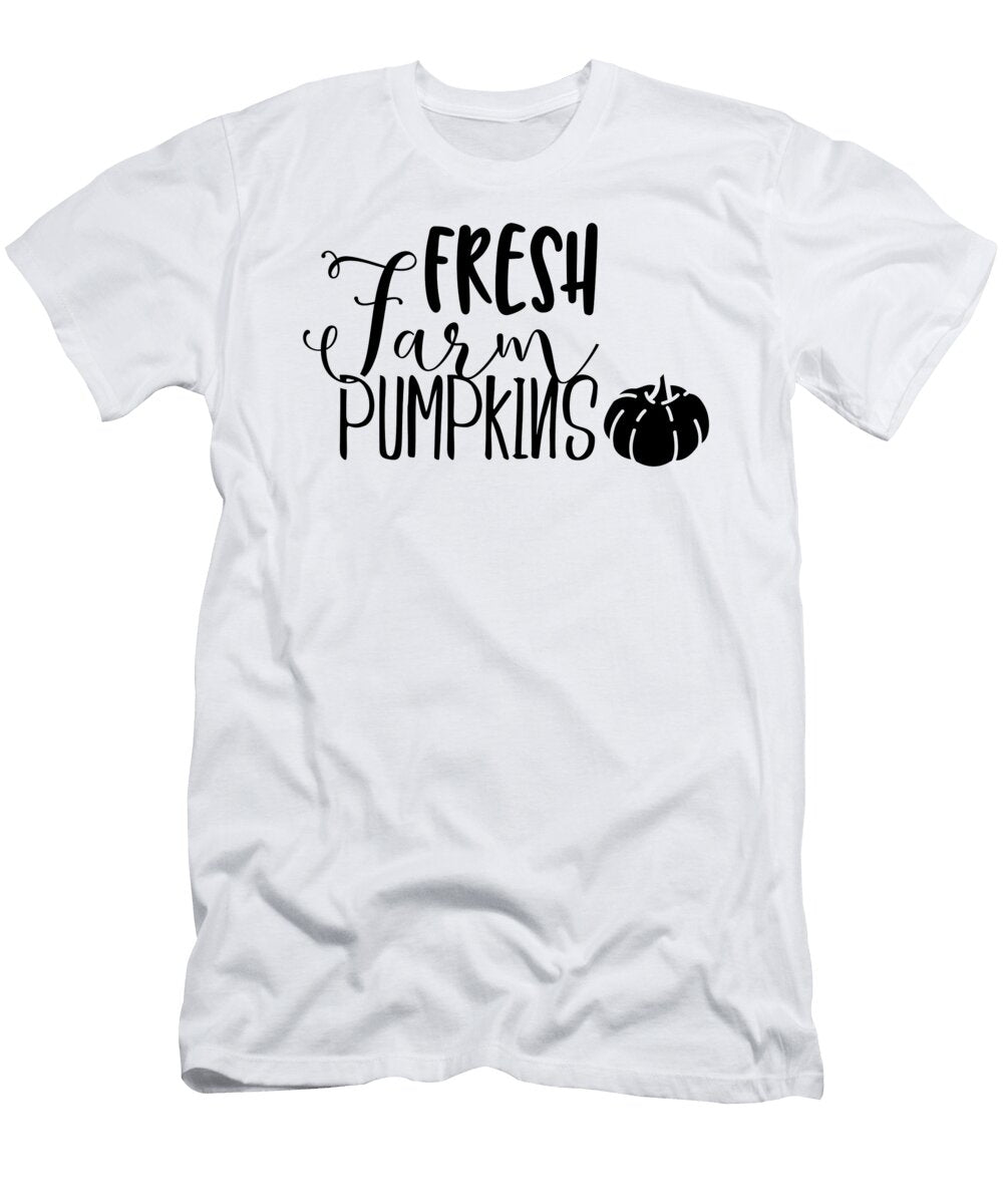 Fresh Farm Pumpkins Autumn Thanksgiving Jacob Zelazny T-Shirt
