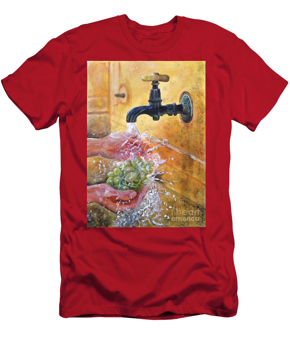 Fresh Grapes of Tuscany Samanvitha Rao T-Shirt