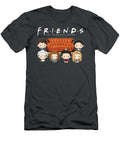 Friends Chibi Couch Crew Logo Taylar Anast T-Shirt