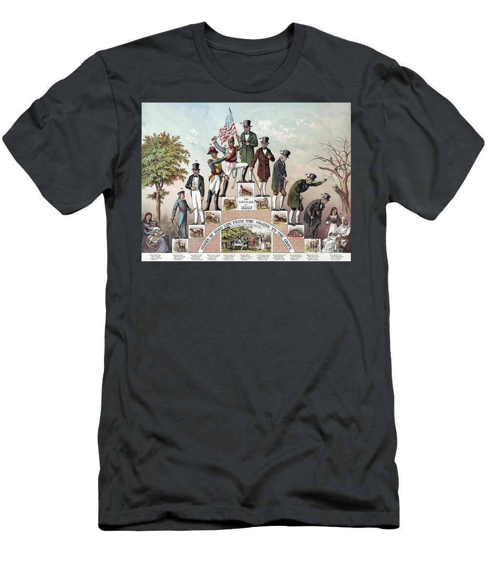 From Cradle to the Grave 1883 Science Source T-Shirt