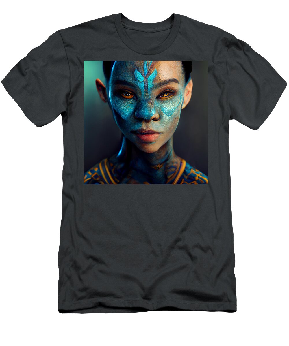 Full Body Portrait Neytiri From Avatar Sharp Ja 6d5bc474 97a5 45b7 A6bb 9daf6509077c By Celestial Images T-Shirt