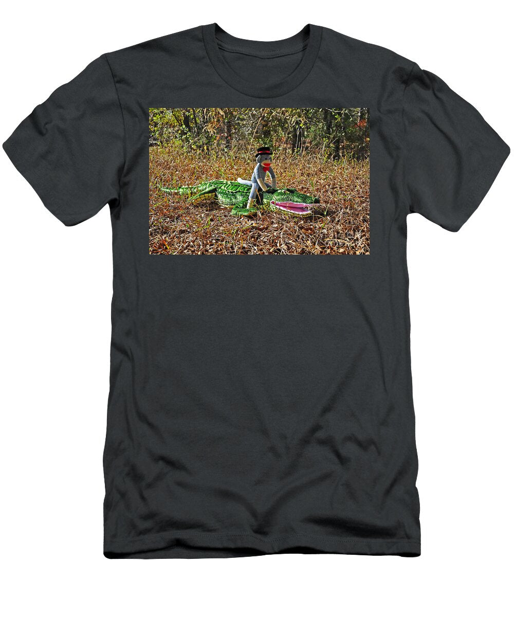 Funky Monkey Reptile Rider Al Powell Photography USA T-Shirt