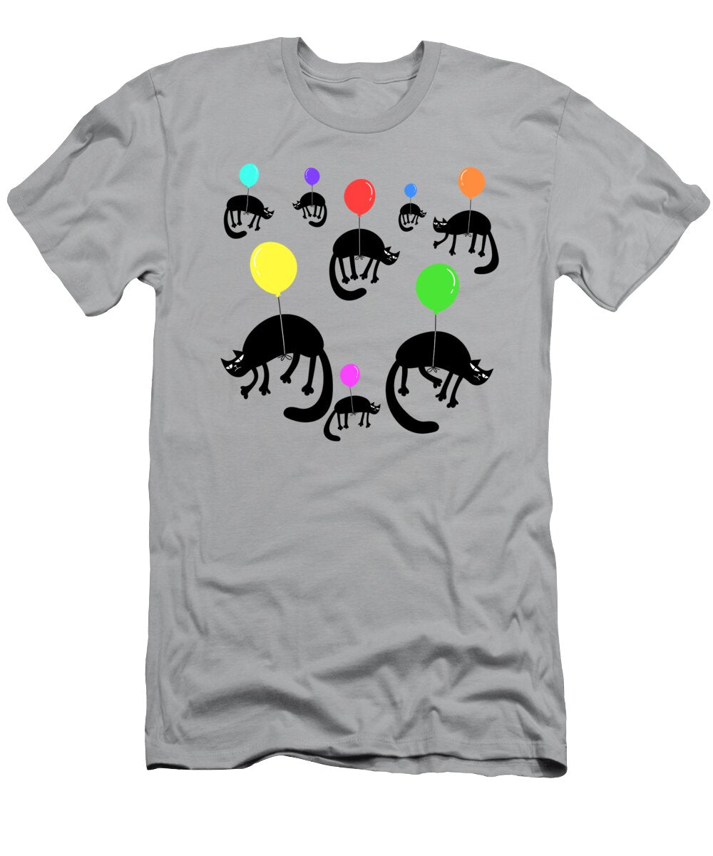 Funny Cartoon Balloon Cats Aytunc Dilber T-Shirt