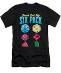 Funny Check Out My Six Pack Rpg Gaming Dice Pun the Perfect Presents T-Shirt