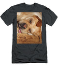 Funny Dog in a Dead Sleep with Tongue Out Shelli Fitzpatrick T-Shirt