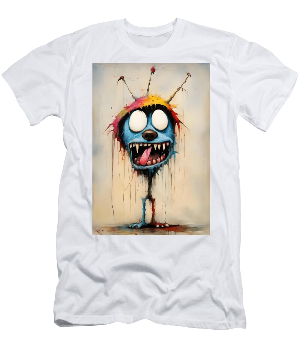 Funny Egg Monster My Head Cinema T-Shirt