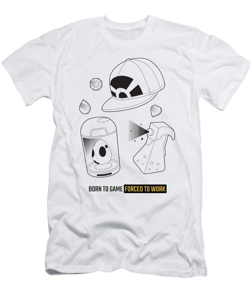 Funny Gamer Gift Cool Gamer Saying Benjamin Burkert T-Shirt
