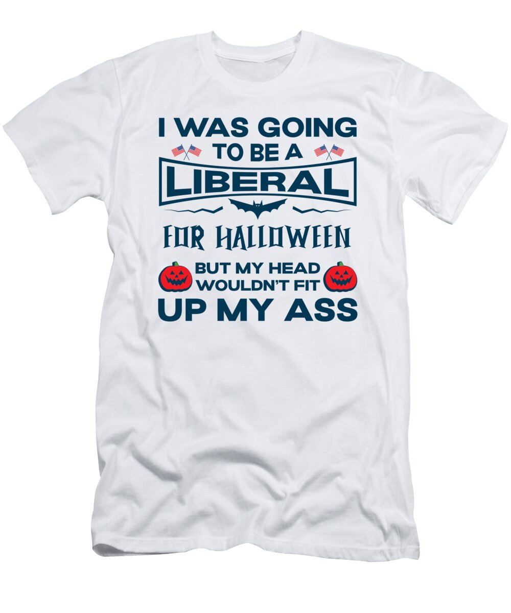 Funny Halloween Republican Anti Liberal Democrats Toms Store T-Shirt