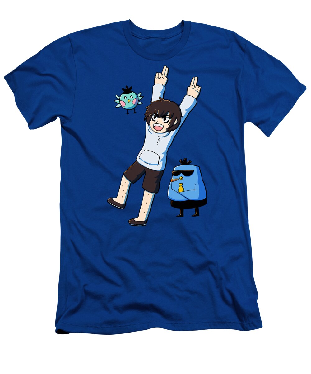 Funny Man Scissor Seven Awesome for Music Fans Mizorey T-Shirt