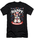 Funny Patriotic French Bulldog Happy Memorial Sophie Eleanor T-Shirt