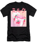 Funny Retro 90s Japanese Kawaii Strawberry Milk Shake Carton Dnt Prints T-Shirt