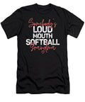 Funny Softball Grandma Pregnancy Announcement Deon Du Plessis Art T-Shirt