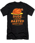 Funny Thanksgiving Day So Basted Right Now Design Deluxe Chimp T-Shirt