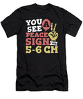 Future Midwife Midwives You See a Peace Sign I See 5 6 Cm Crazy Squirrel T-Shirt