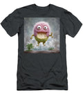 Fuzzy Pink and Green Creature Elisabet Bondesson T-Shirt