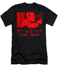 Game Over Anime Girl Goth Soft Grunge Aesthetic Harajuku Dnt Prints T-Shirt