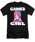 Gamer Girl Anime and Gaming Chibi Graphic Video Games Dnt Prints T-Shirt