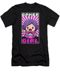Gamer Girl Playing Video Games Women Gift Anime Gaming Dnt Prints T-Shirt