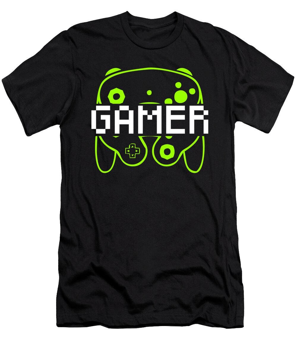 Gamer Gamer Console Gaming Gift Haselshirt T-Shirt