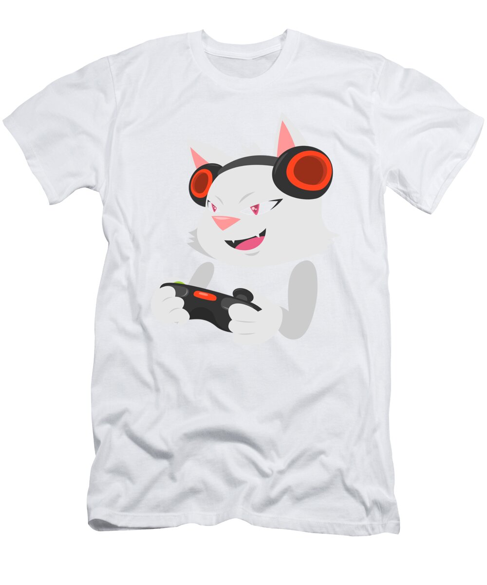 Gaming Cat Mister T-Shirt