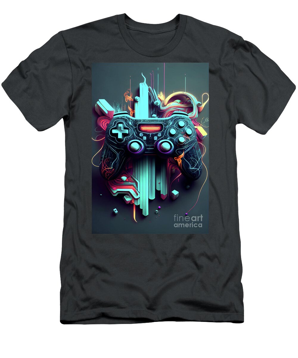 Gaming Controller Mark Ashkenazi T-Shirt