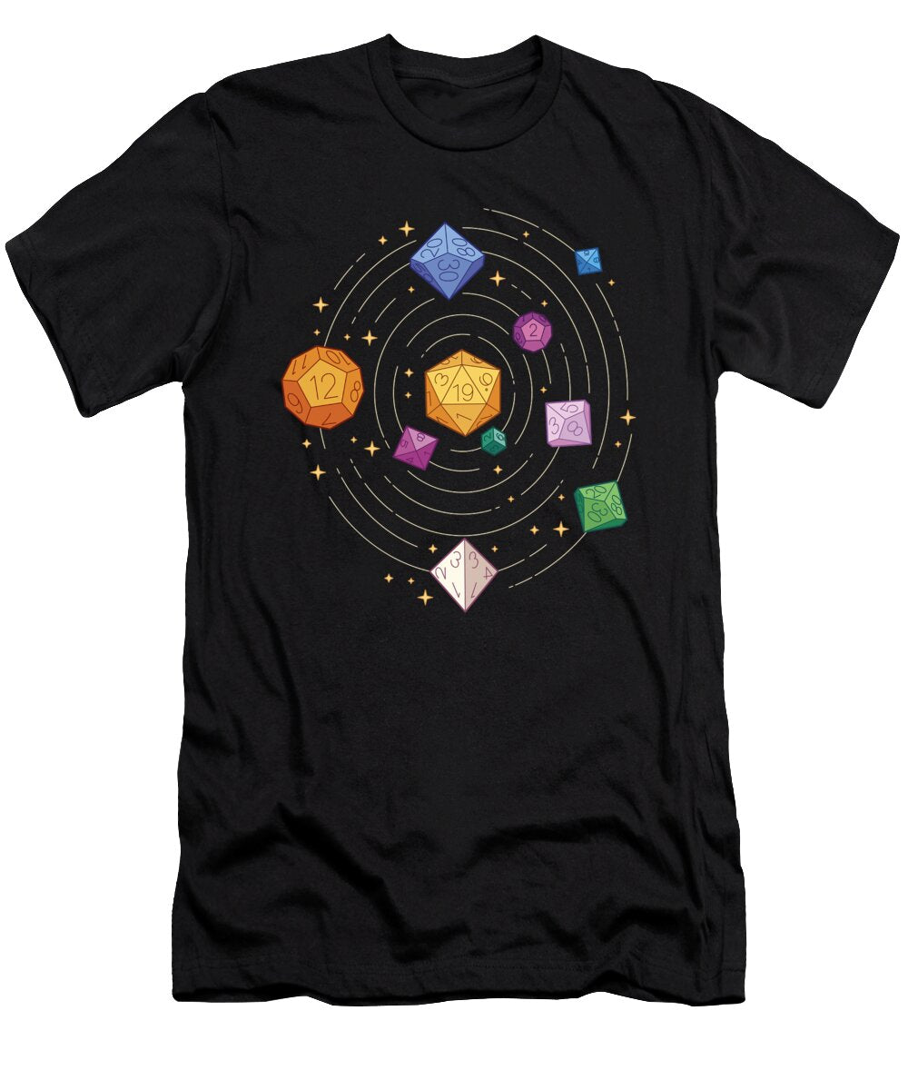 Gaming Dice Solar System Me T-Shirt