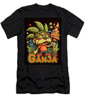 Ganja Goo Colorful Comical Cannabis Marijuana Weed Digital Design Wacky Weed Designs T-Shirt