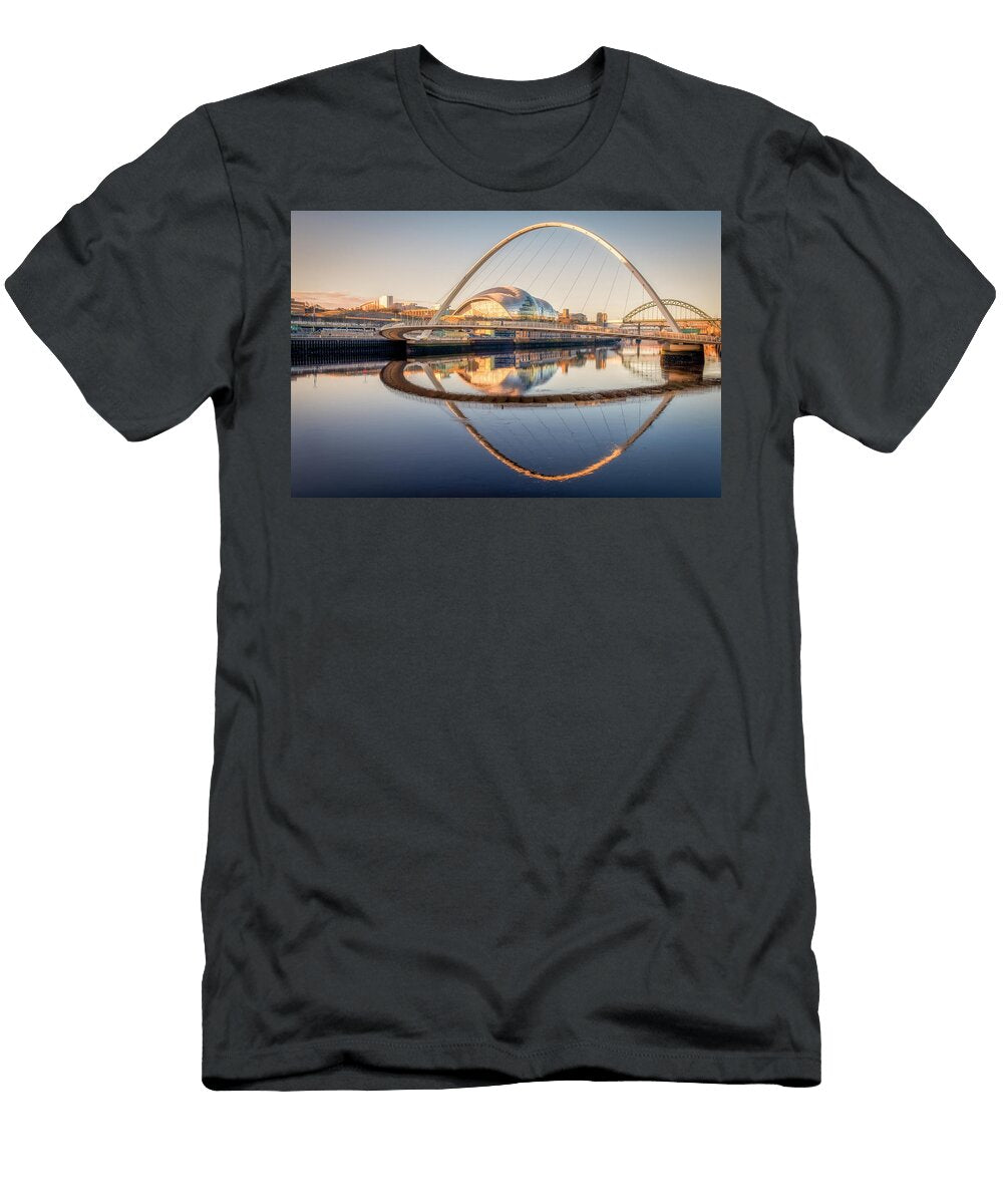 Gateshead Millennium Bridge Tim Hill T-Shirt