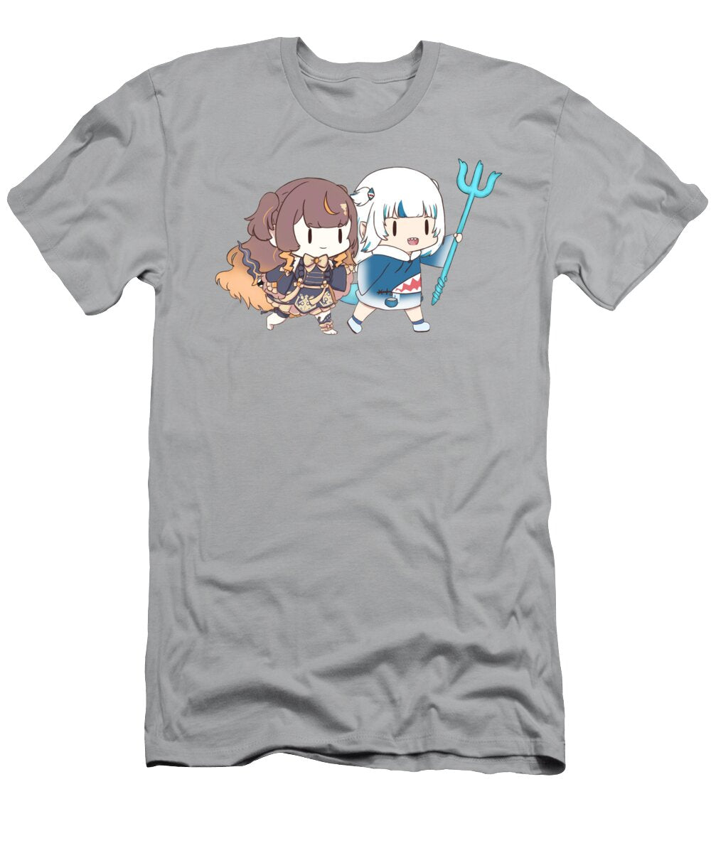 Gawr Gura and Anya Melfissa Canopus Luct T-Shirt