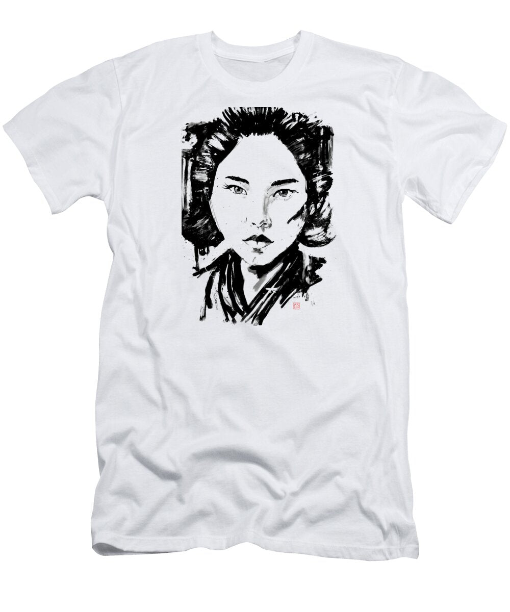 Geisha Face Pechane Sumie T-Shirt