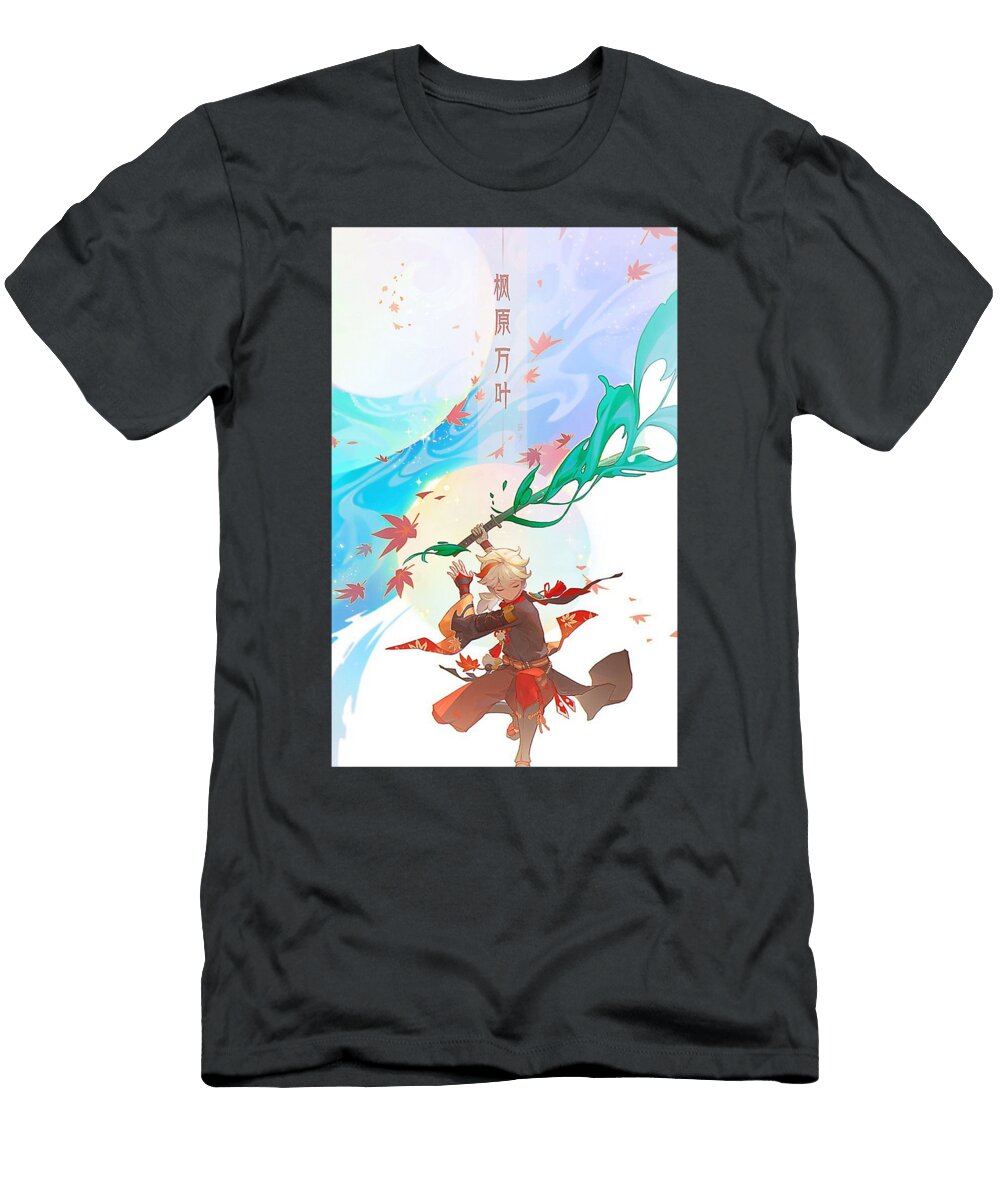 Genshin Impact Kaedehara Kazuha Claudi Haerig T-Shirt