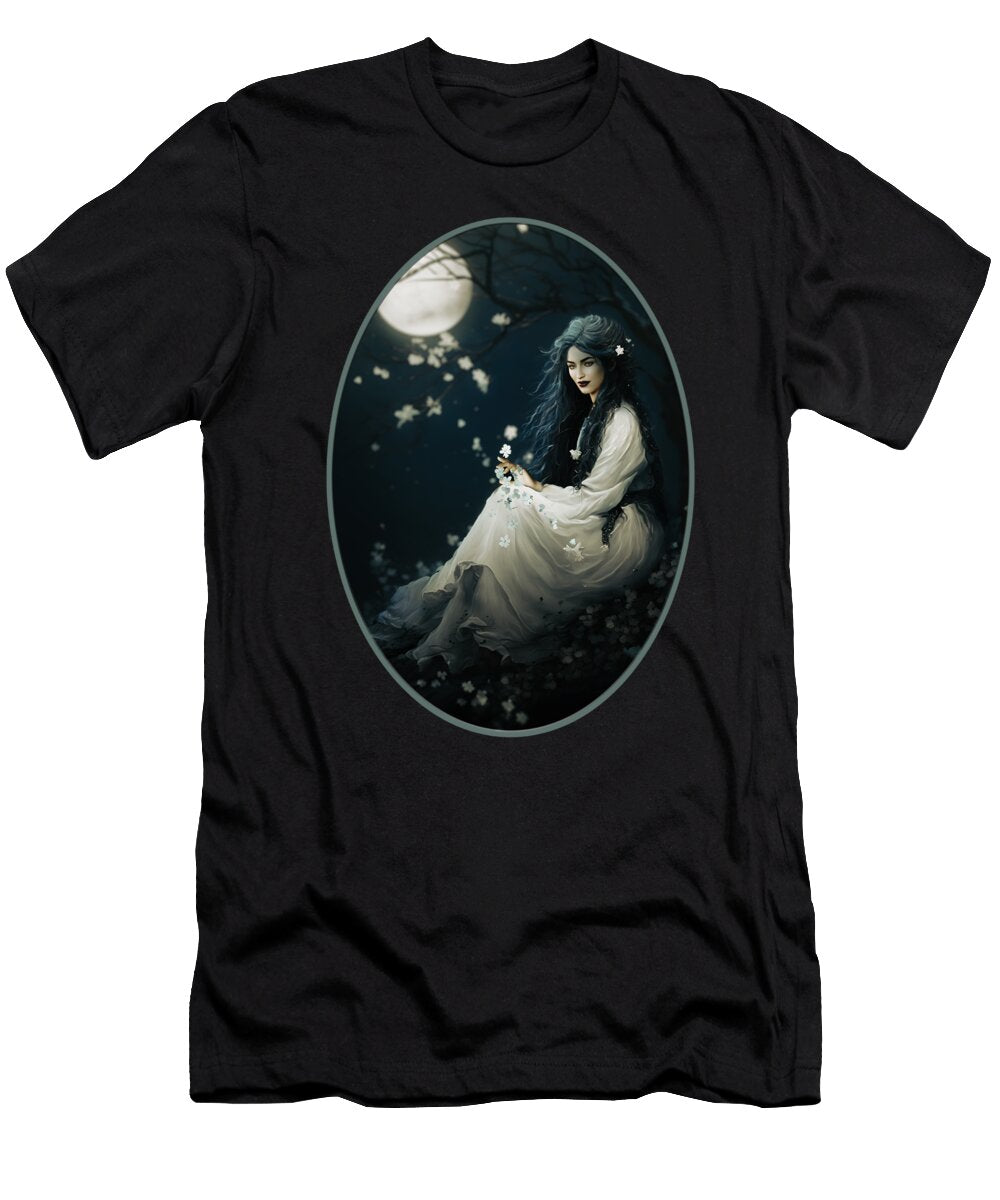 Gentle Grace Under Blue Moon Shanina Conway T-Shirt