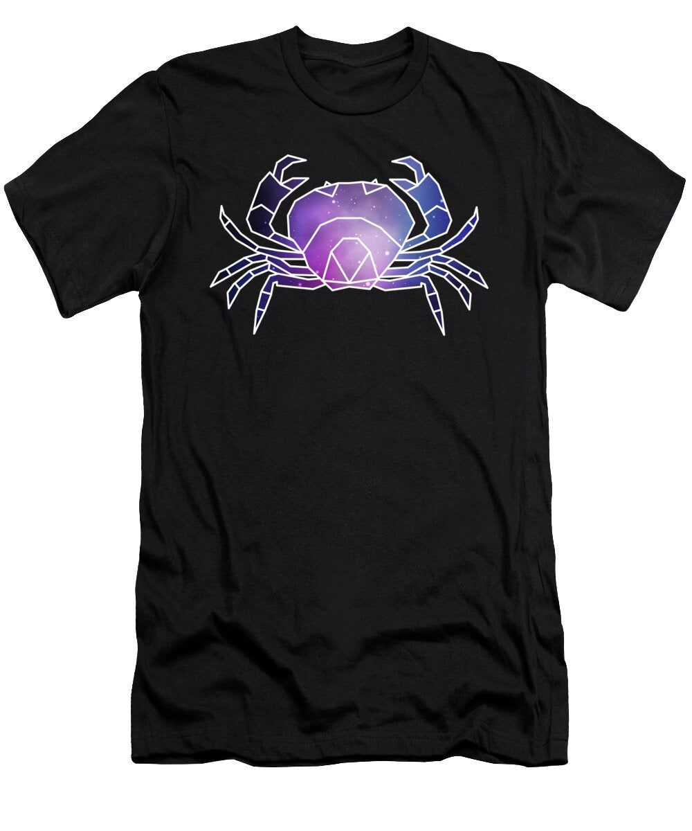 Geometric Cancer Low Poly Galaxy Marine Animal Mister T-Shirt