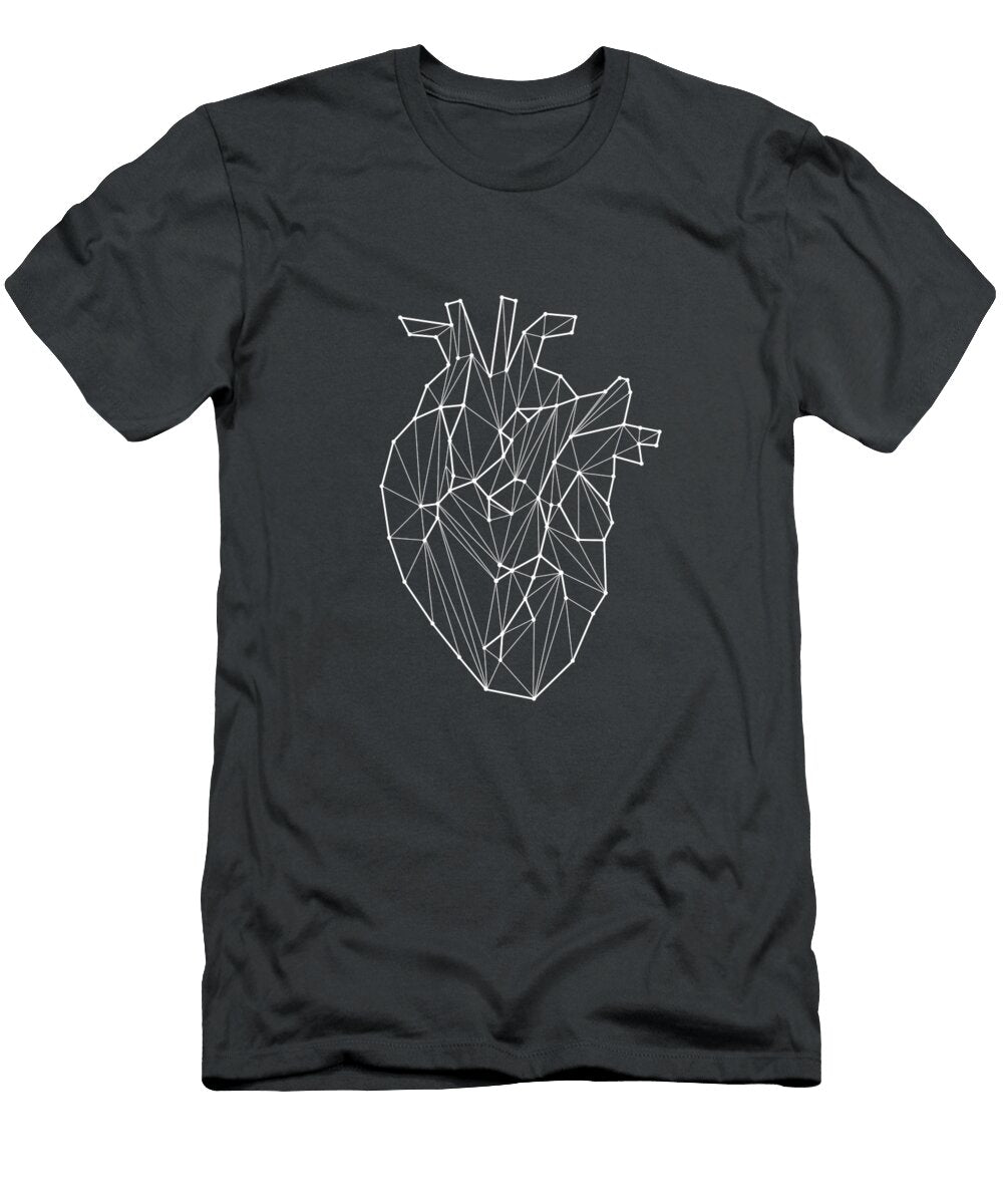 Geometric Heart Craphe Studio T-Shirt
