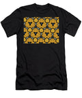 Geometric Pattern Champagne French Bubbly Dennis Baswell T-Shirt
