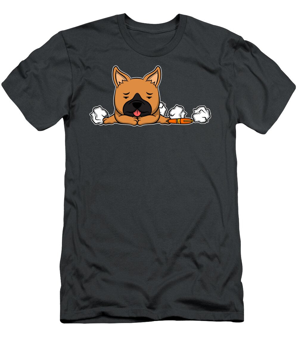 German Shepherd Dog Lover Humor Tom Schiesswald T-Shirt