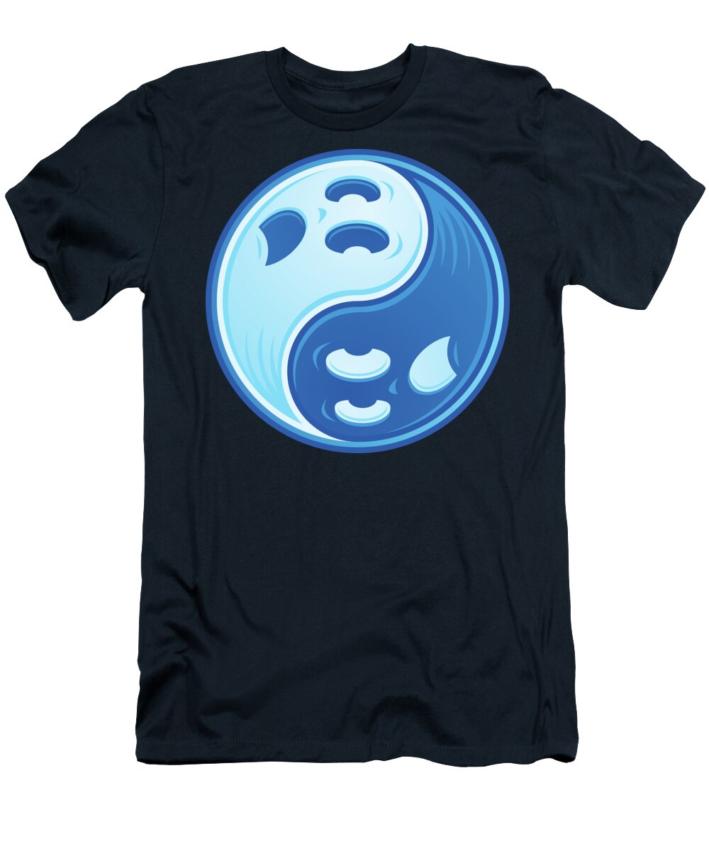 Ghost Yin Yang John Schwegel T-Shirt
