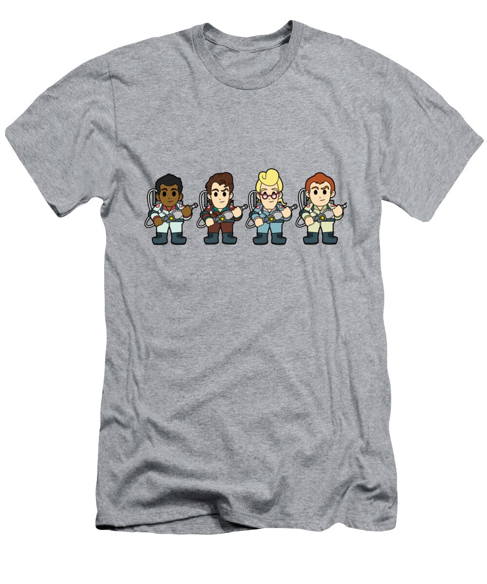 Ghostbuster Team Chibi Geraldine T Somerville T-Shirt