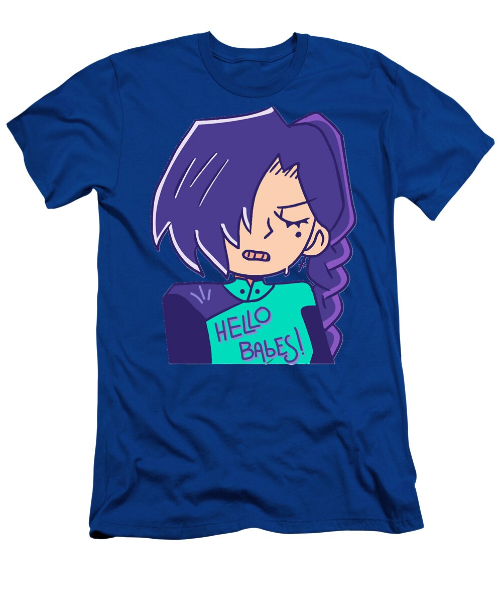 Gift Idea Mens Womens Scissor Seven Hello Babes Love Fans Gift for Birthday Mizorey T-Shirt