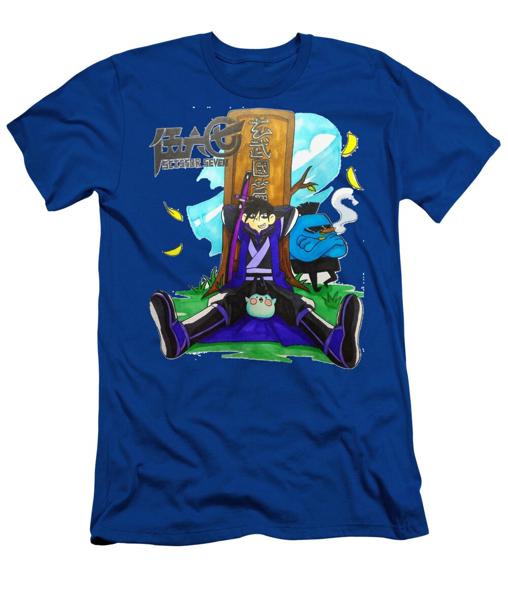 Gifts for Men Band Scissor Seven with His Teacher Graphic for Fans Graphic for Fan Mizorey T-Shirt