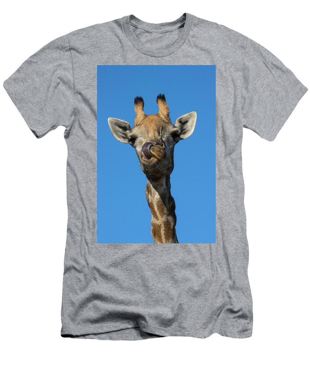 Giraffe Chobe National Park Ann Steve Toon Natureplcom T-Shirt