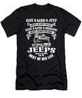 Give a Man a Jeep Jeeps Rest of His Life Tinh Tran Le Thanh T-Shirt