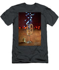 Glass of Champagne and Beads 22 Valdis Veinbergs T-Shirt