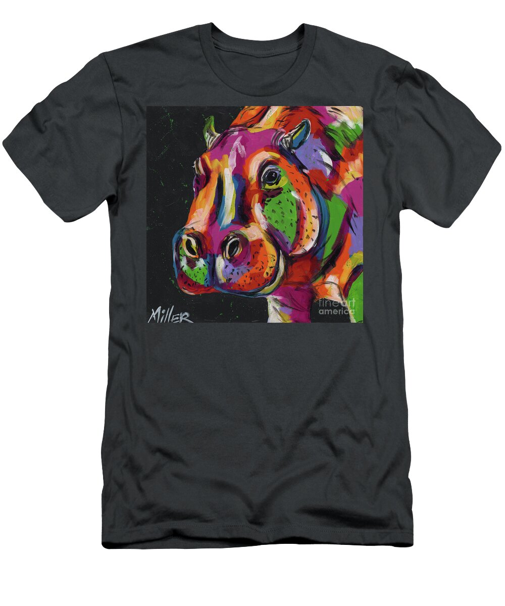 Go Go Hippo Tracy Miller T-Shirt