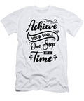 Goal Typography Life Quotes Positive Message Toms Store T-Shirt