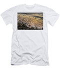 Gold and Bubbles Delicate Moving Forms and Patterns Georgia Mizuleva T-Shirt