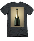 Gold Champagne Bottle Open Neck Allan Swart T-Shirt