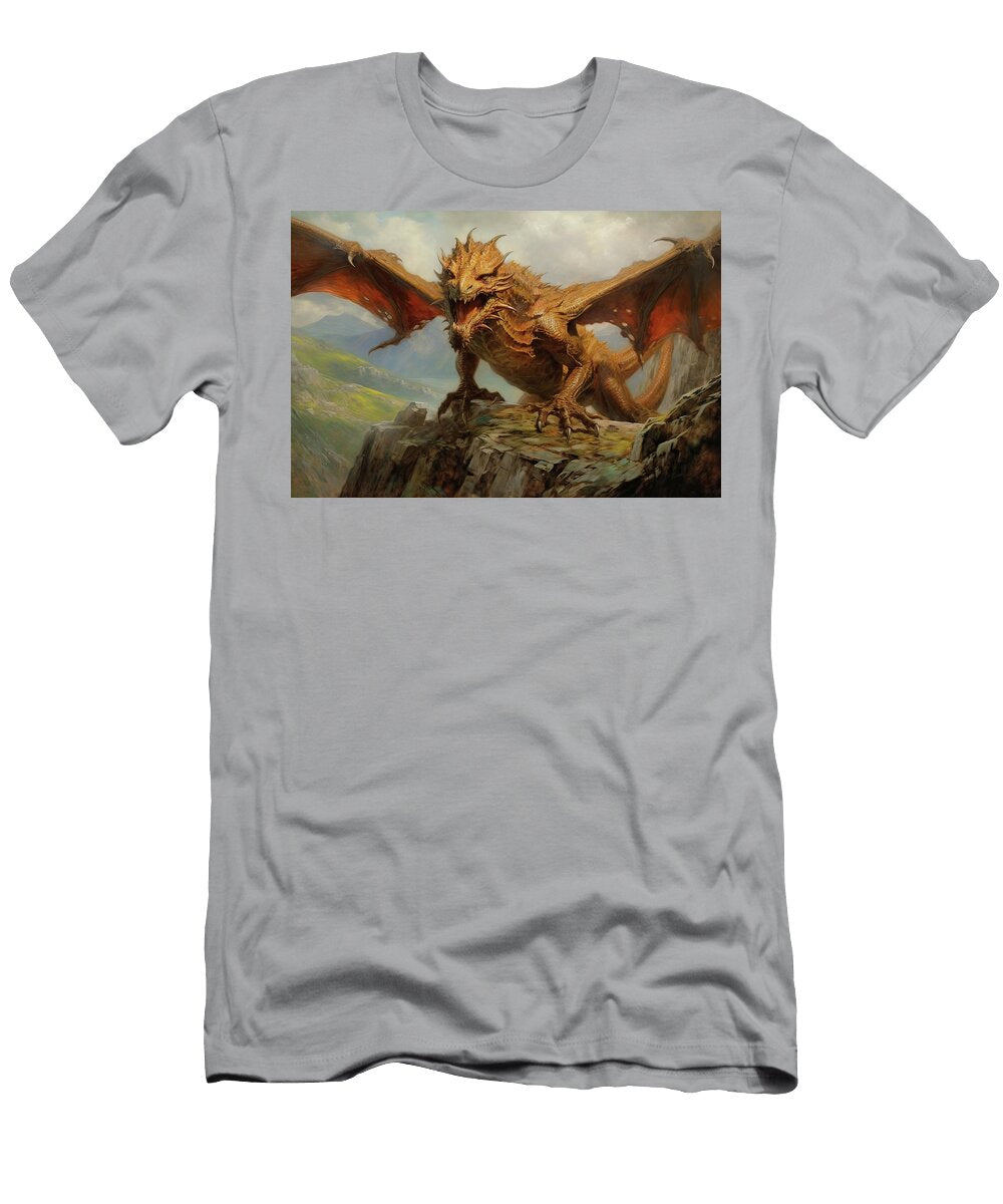 Gold Dragon Mindscape Arts T-Shirt