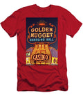 Golden Nugget Casino Fremont Street At Dusk 1970 Aloha Art T-Shirt